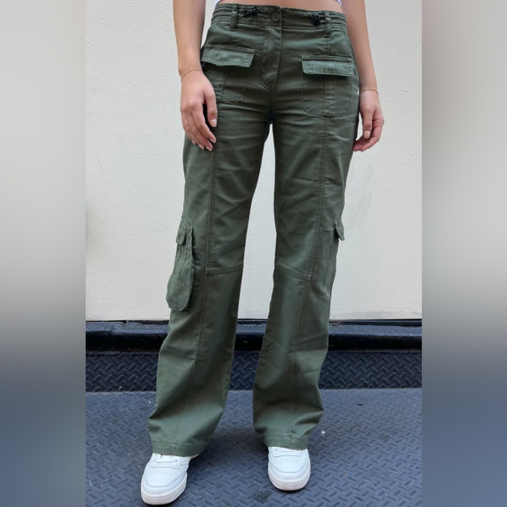 Brandy Melville Olive Cargo Pants
